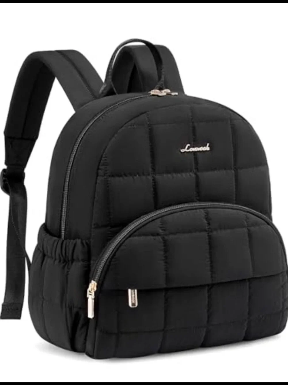Quilted Puffer Mini Backpack Purse Lightweight Casual Daypack